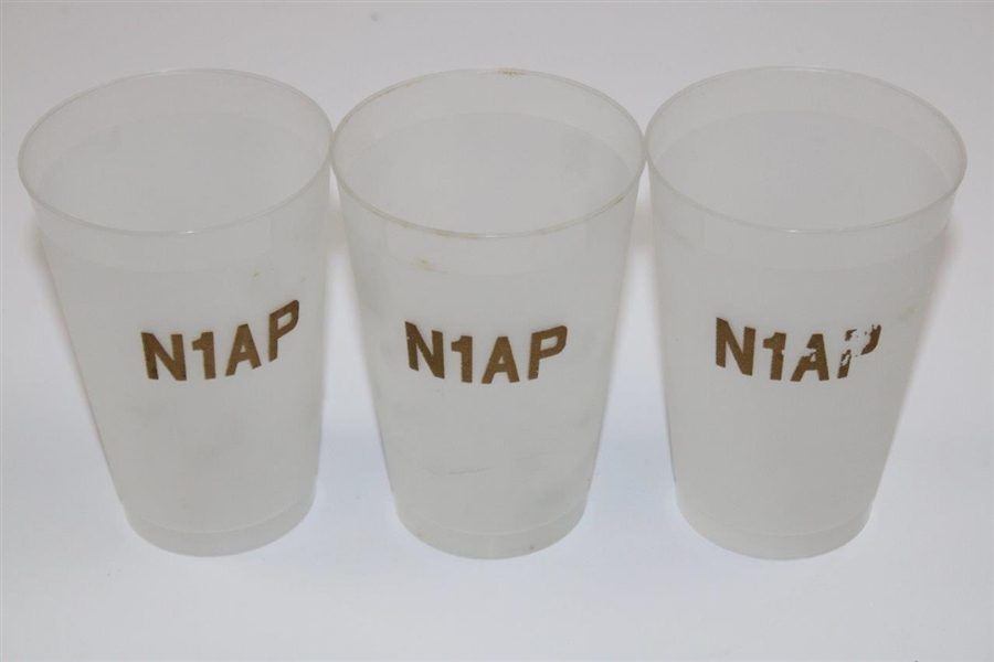 Arnold Palmer Hat & Three (3) N1AP Cups from Arnie's Plane from Arnold Palmer's Caddie