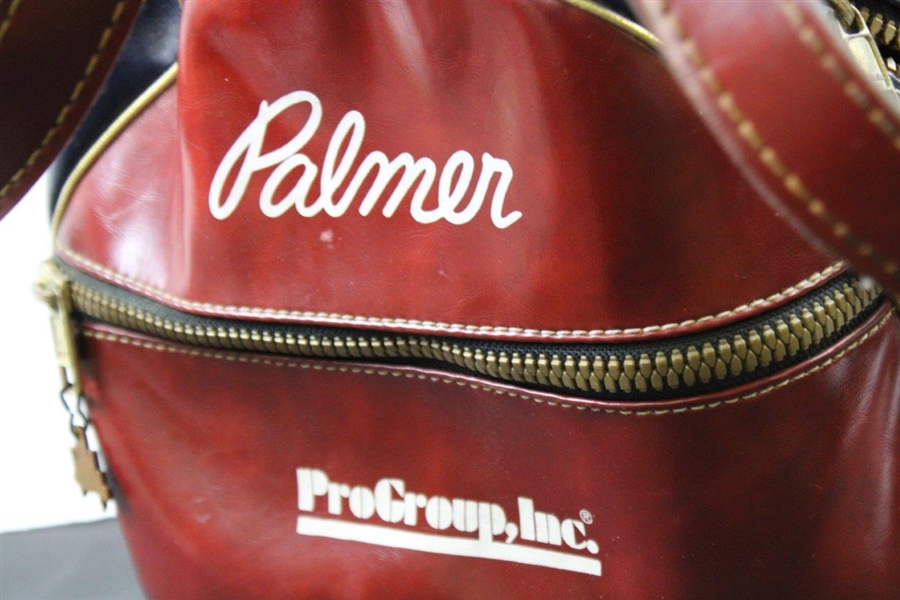 Arnold Palmers Personal Used c.1984 Bay Hill Club Full Size Golf Bag