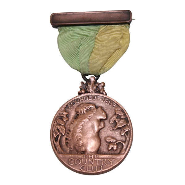 1910 The Country Club Cup Championship Tiffany & Co. Semi-Finalist Medal Won by H.W. Hucklen