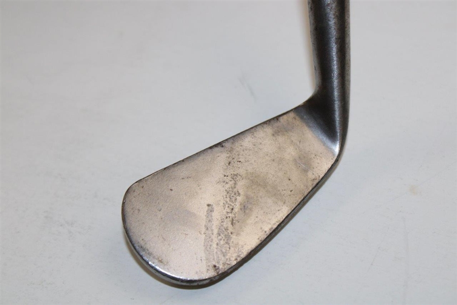 Spalding Hand Forged Reg. U.S. Pat. Off. Smooth Face Iron with Shaft Stamp