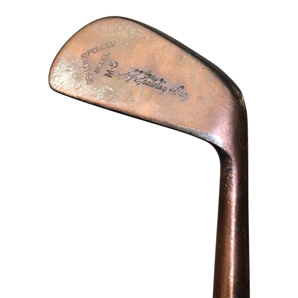 A.G. Spalding & Bros Spalding Forged Model M-5 Mashie Iron