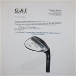 Arnold Palmer's Personal Used c.1984 The Standard Forged Sand Wedge w/ Tape & Modifications