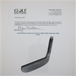 Arnold Palmer's Personal Used First Flight C250S Aluminum Shaft Putter