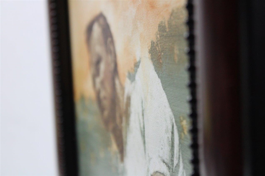 Arnold Palmer 'Follow Through' By Artist Robert Fletcher - Framed