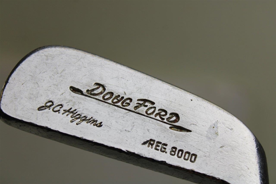 Doug Ford Signed 'Doug Ford' Signature J.C. Higgins Reg. 8000 Model Putter JSA ALOA