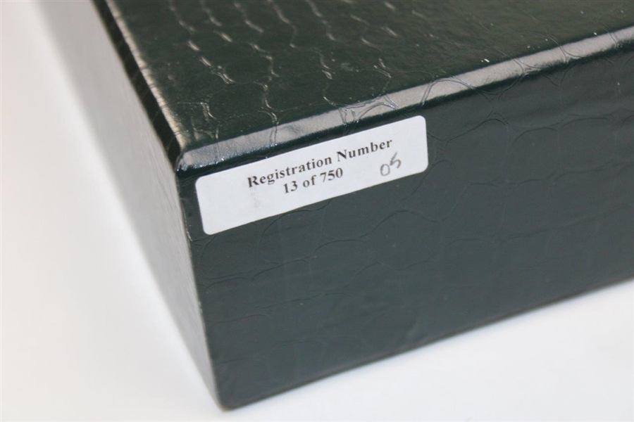 2005 Masters Tournament Limited Edition Putter #013/750 with Head Cover & COA in Box 