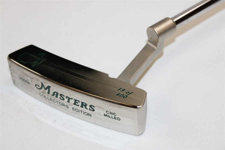 2004 Masters Tournament Limited Edition Putter #013/400 with Head Cover & COA in Box 