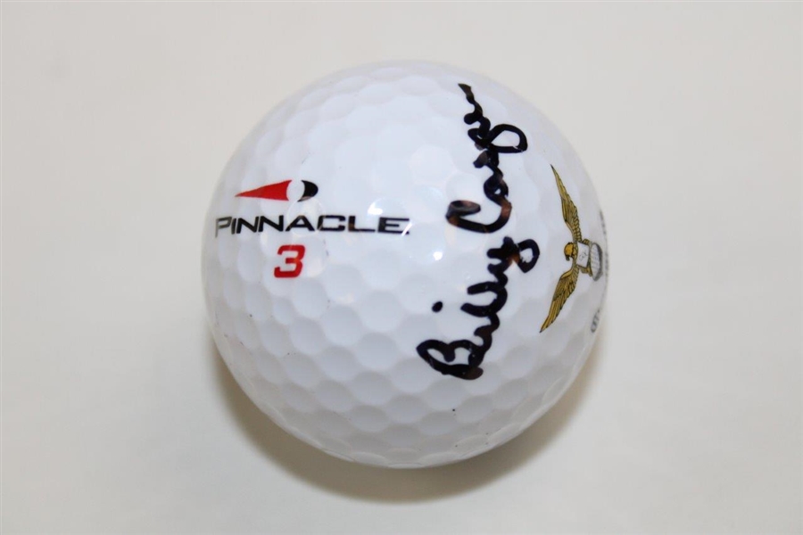 Billy Casper Signed CGC Champions Logo Pinnacle Golf Ball PSA #Z63778