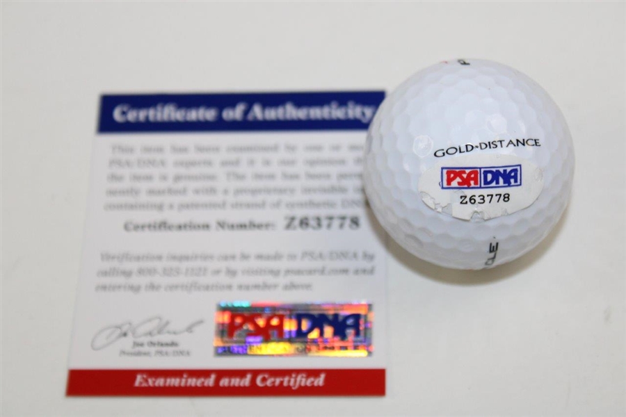 Billy Casper Signed CGC Champions Logo Pinnacle Golf Ball PSA #Z63778