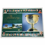 Multi-Signed 1998 The Presidents Cup Signed Poster - Signed by 17 JSA ALOA