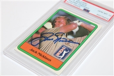 Jack Nicklaus Signed 1981 Donruss Rookie Card PSA/DNA Certified Auto Grade GEM-MT 10 #85075974