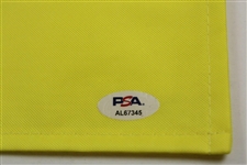 Jack Nicklaus Signed Undated Masters Embroidered Flag PSA# AL67345