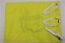 Jack Nicklaus Signed Undated Masters Embroidered Flag PSA# AL67345