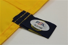 Jack Nicklaus Signed Undated The Open Championship Screen Flag PSA# AL67340
