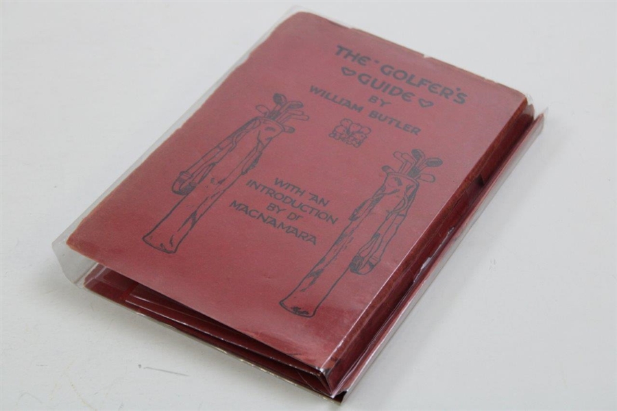 1907 'The Golfer's Guide' Book by William Butler