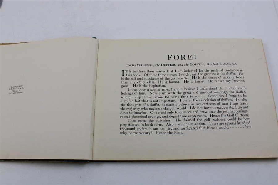 1916 'Golf The Book Of A Thousand Chuckles' by Briggs