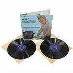 Personal Golf Instructions From Driver Through Putter Vinyl by Arnold Palmer w/Pamphlet