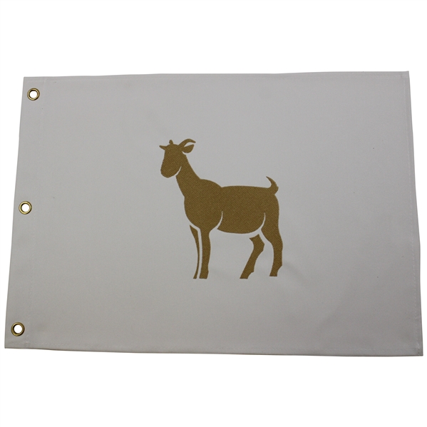 Goat Embroidered Flag