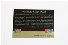 1991 The Arnold Palmer Award Hologram Card