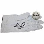 Nick Price Signed Footjoy Golf Glove & Signed Golf Ball JSA ALOA