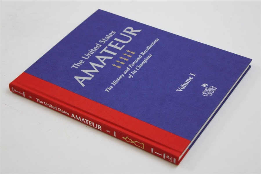 The Amateur Championship 1895-2005' Three Volume Red, White & Blue Set w/Slipcase