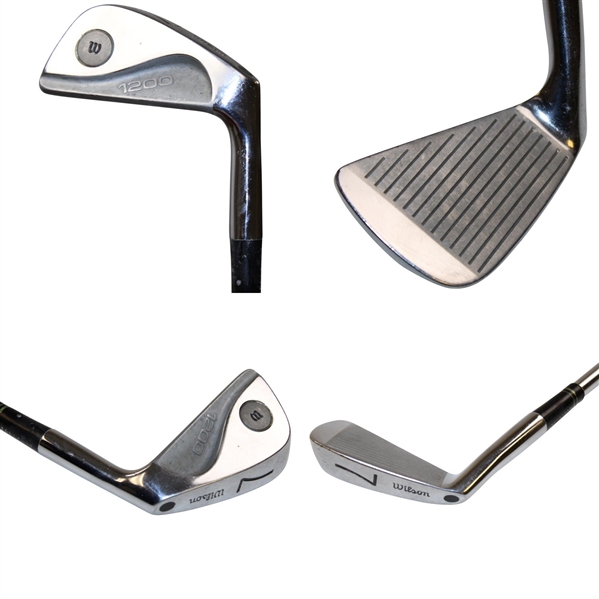 George Steinbrenner's Personal Used Irons, Woods & 'GEORGE' Putter in Full Size 'Palma Ceia' Bag