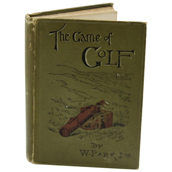 1896 The Game of Golf 3rd Edition Book by W. Park, Jr.