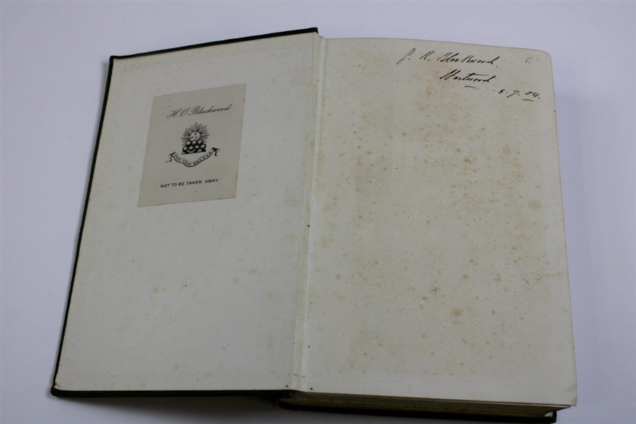 1904 'Great Golfers: Their Methods at a Glance' Book by George W. Beldam