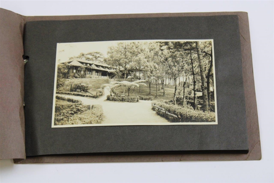 Vintage Baguio Country Club 24 Original Photos in Album - Philippine Islands