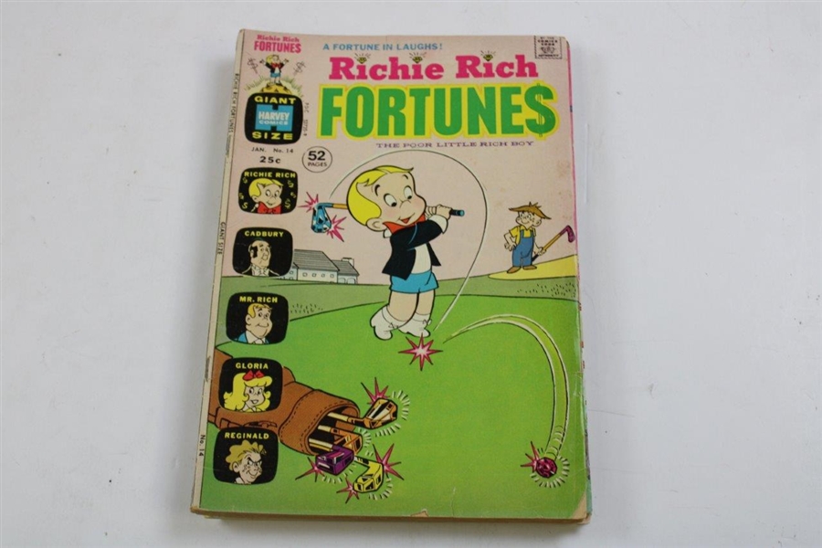Lot of Eight (8) 1970s Comics Including Richie Rich Fortunes
