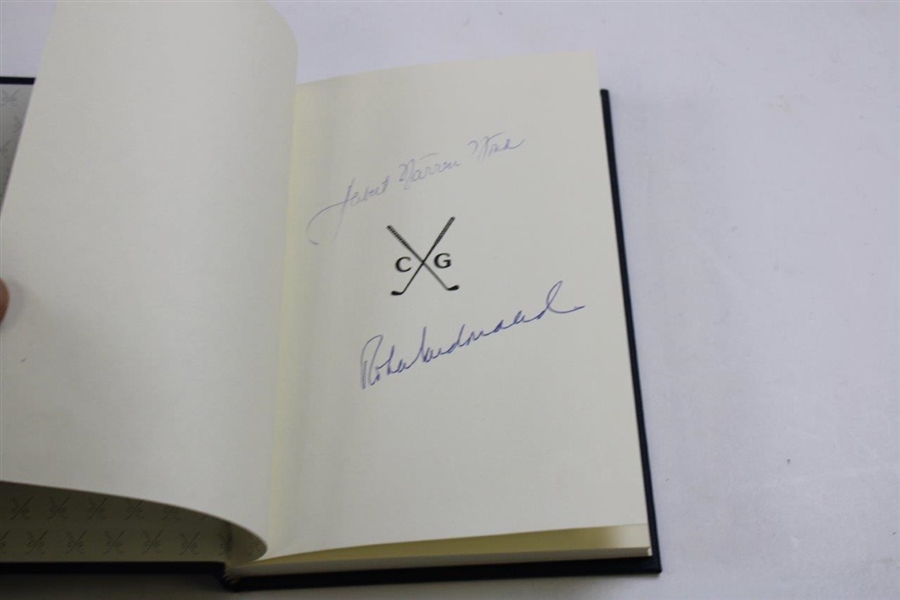 Hints On Golf' by Horace Hutchinson Signed By Publisher Robert Mcdonald & Golf Writer Herb Warren Wind