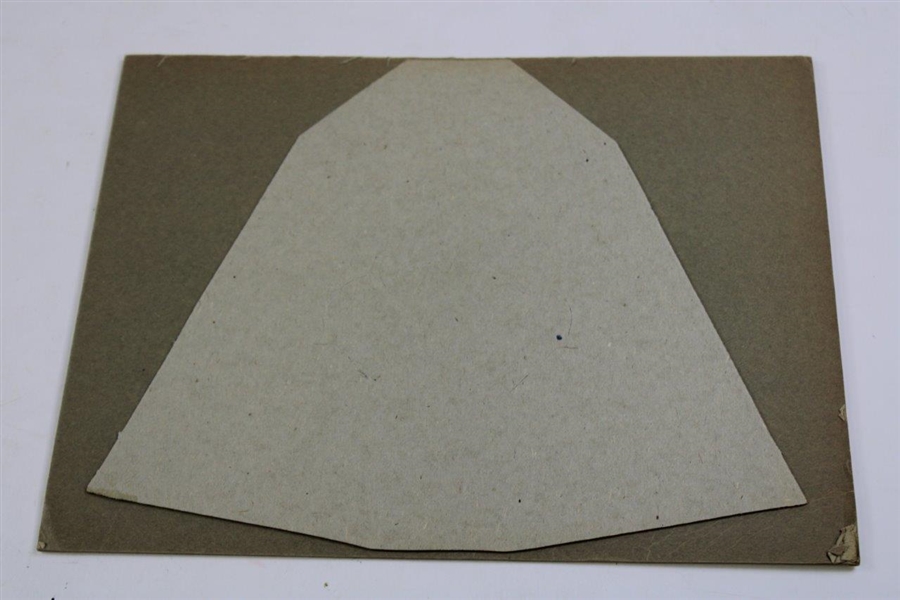 Mor-Kik Woods And Irons Countertop Sign With Original Mailer
