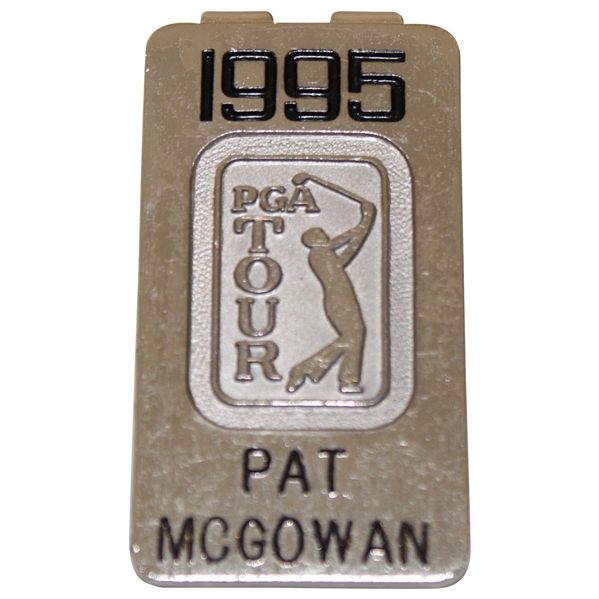 1995 PGA Tour Money Clip Engraved Pat McGowan