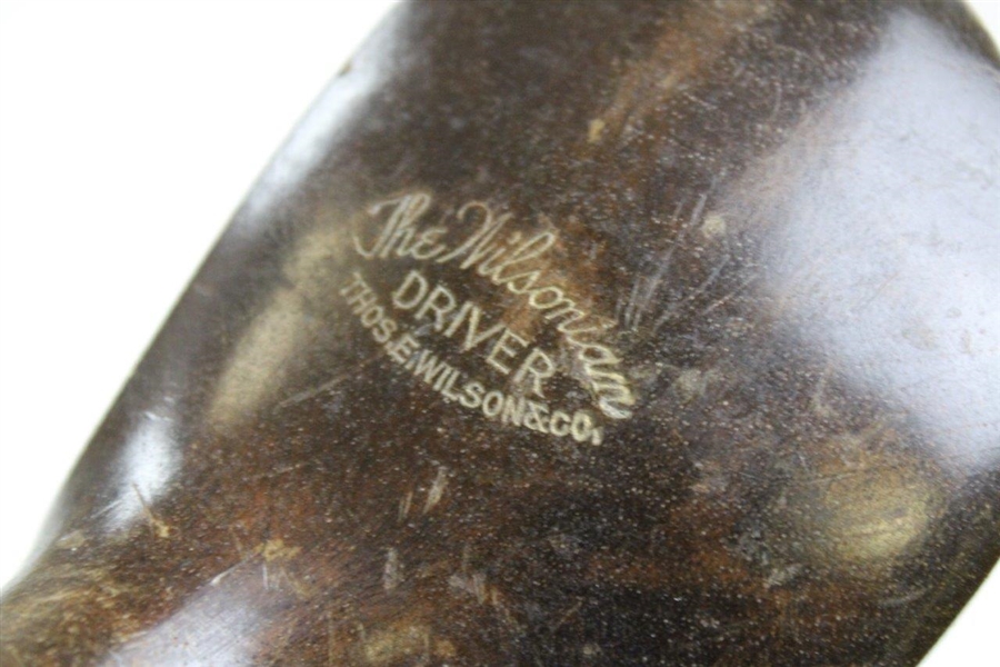 The Wilsonian Driver w/ Wilson Paper on Grip - Unplayed