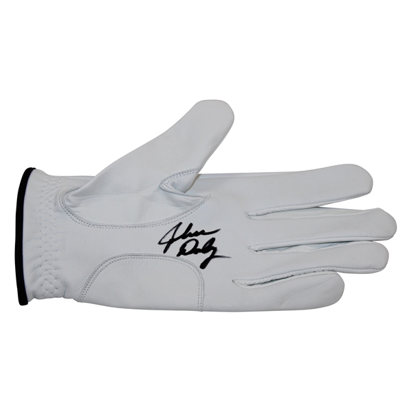 John Dalys Signed Personal The Lion Logo Left-Handed White Golf Glove JSA ALOA