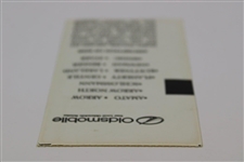 Tiger Woods' Pro Debut 1996 GMO Corporate Series Ticket Stub Signed by Stricker JSA ALOA