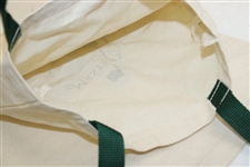 Two (2) The Masters Tournament Logo Canvas Long Carry Bags