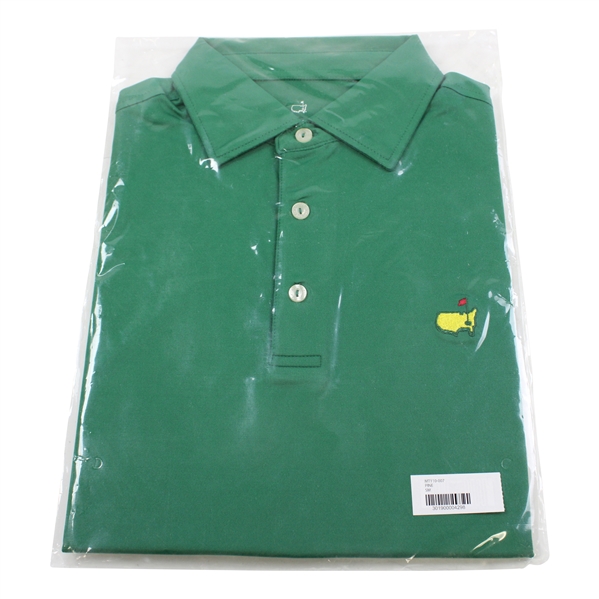 Augusta National Masters Tournament Green SS Tech Golf Shirt - Size S - New