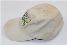 1997 Masters Tournament Large Logo Stitched Stone Hat - Used