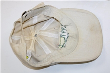 1997 Masters Tournament Large Logo Stitched Stone Hat - Used