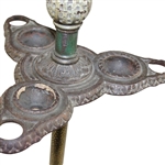 1920's Wellington-Stone Parlor Putter 3 Holder Stand