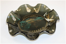Classic Masters Tournament Glass Dish w/Augusta National GC Clubhouse