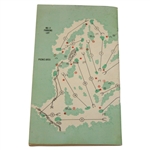 Jack Nicklaus Signed 1986 Masters Tournament Spectator Guide JSA ALOA