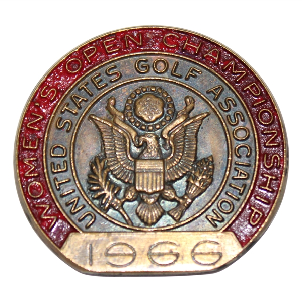1966 Womens US Open Contestant Badge - Damaged