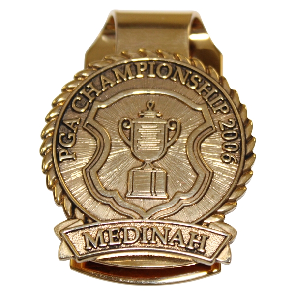 2006 PGA Championship DeMille Money Clip - Tiger Woods Win!