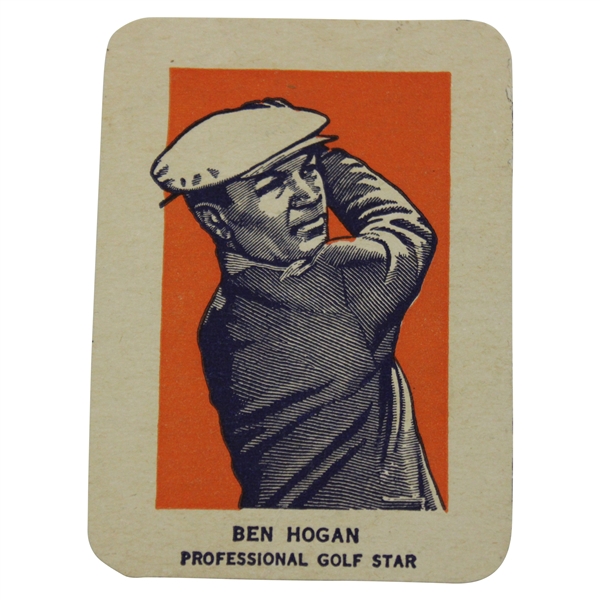 1952 Ben Hogan Wheaties Golf Card