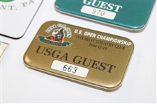 Seven (7) Oakmont Country Club Major Championship Items