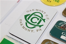 Seven (7) Oakmont Country Club Major Championship Items