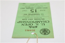 1967 US Open Ticket 1st Round Thursday June 15 Balustrol GC - Jack Nicklaus