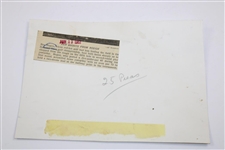 Ben Hogan Wire Photograph US Open Oakmont C.C. 6/16/53
